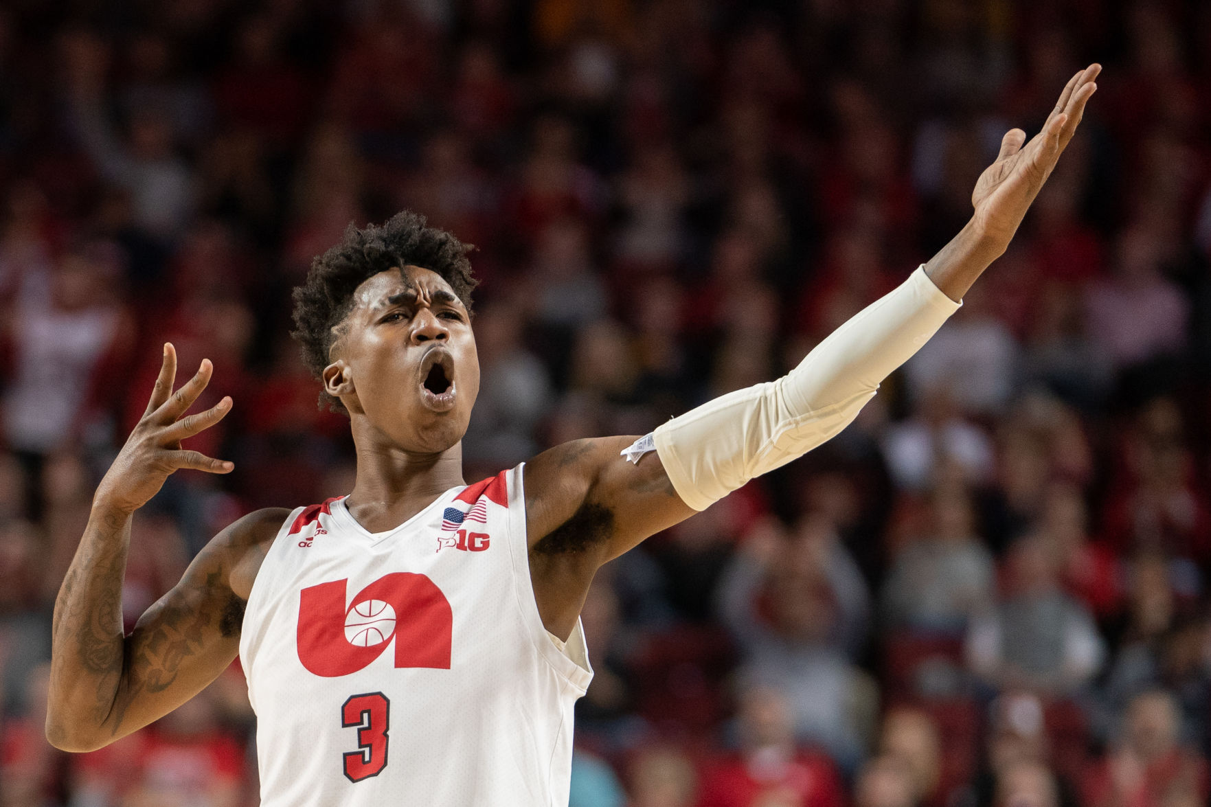 Nebraska Basketball vs. Iowa Photo No. 16